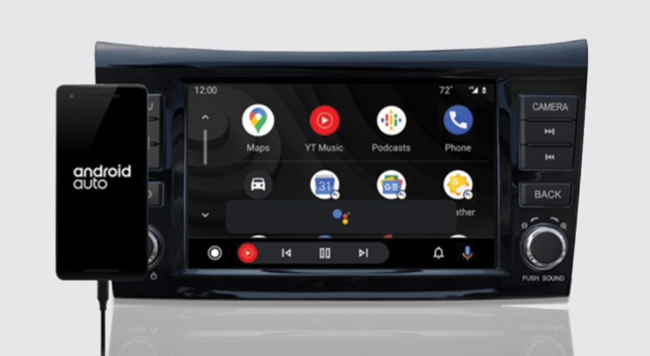 Nissan Navara Tech 03 Android Auto Screen