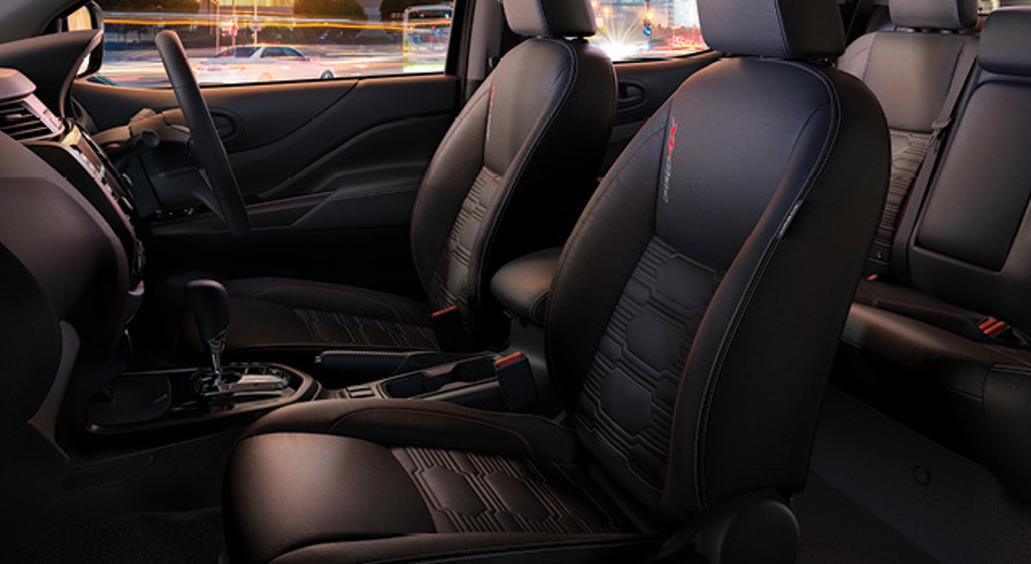 Nissan Navara ergonomically designed driver cockpit